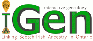 interactive genealogy - Linking Scotch-Irish Ancestry in Ontario